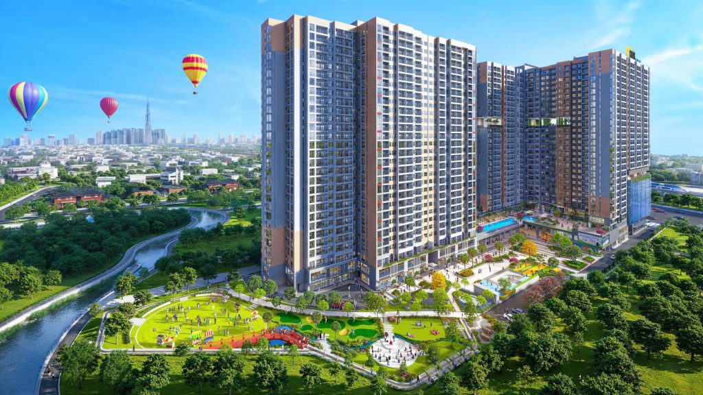 Phối cảnh dự án Bcons NewSky